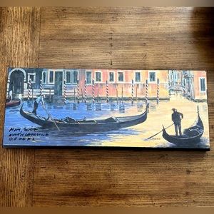 ‘A Gondola Ride’ by Roy Avis  | Reproduction |  8X20